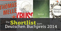 Shortlist Buchpreises 2014